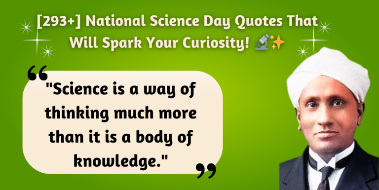 National Science Day quotes